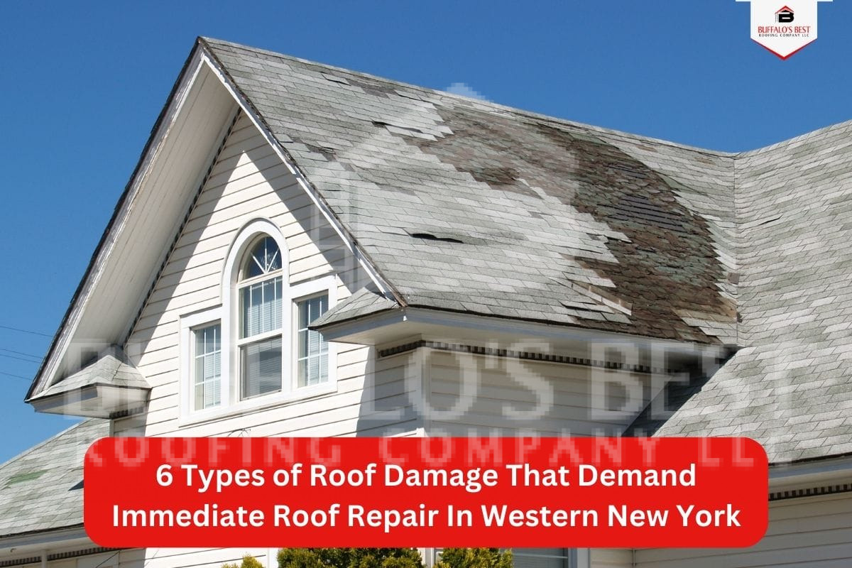 6 Types Of Roof Damage That Demand Immediate Roof Repair